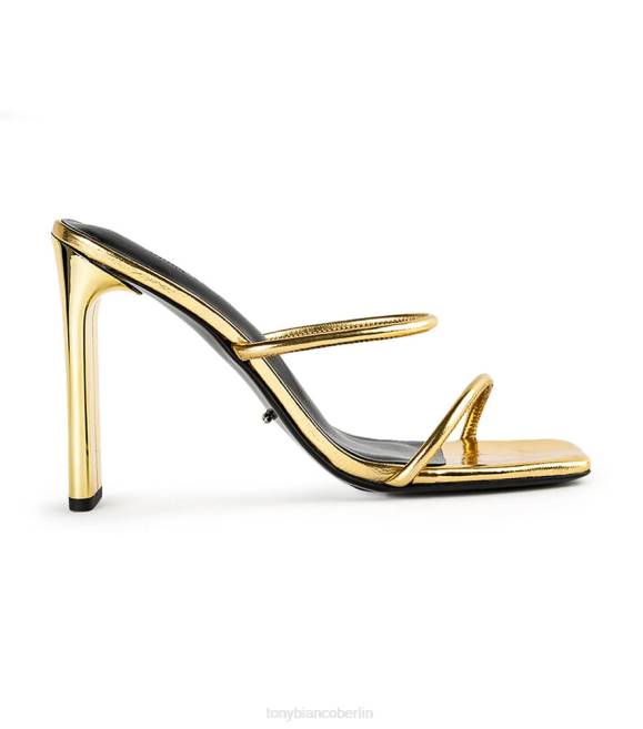Brautschuhe| de Tony Bianco Frauen Florence-Heels Goldfolie 4624342